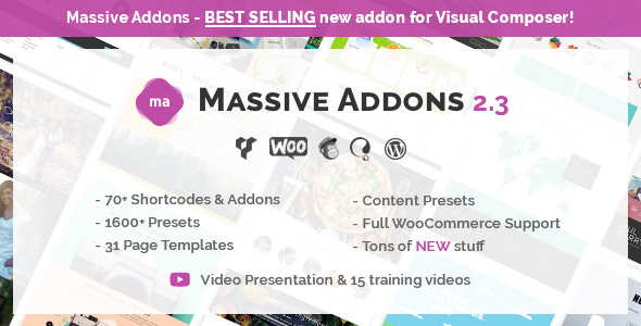 Massive Addons for Visual Composer v2.3.2