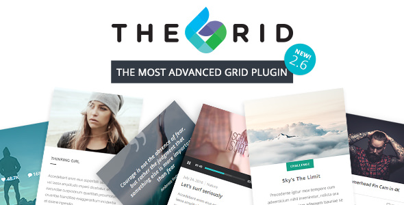The Grid v2.6.1.7 - Responsive WordPress Grid Plugin