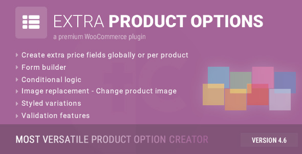 WooCommerce Extra Product Options v4.6.6