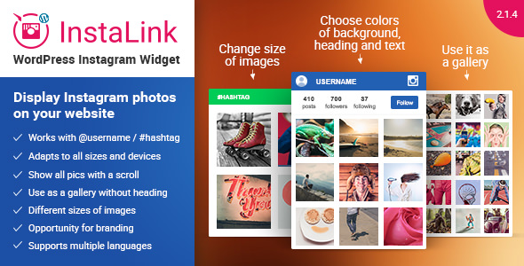 Instagram Widget v2.1.4 - Instagram for WordPress