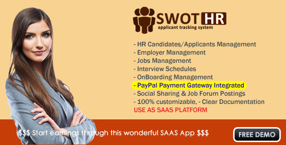 HR Applicant Tracking System (Saas App)