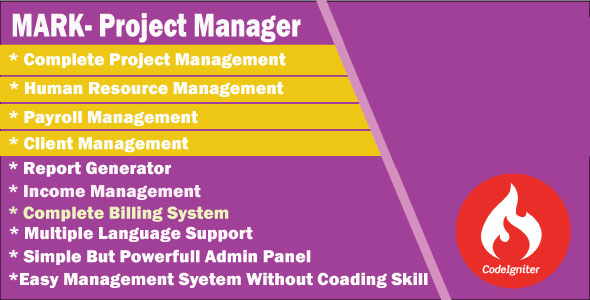 MARK - Project Manager