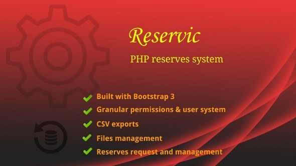 Reservic v0.3 - Reserves Management System