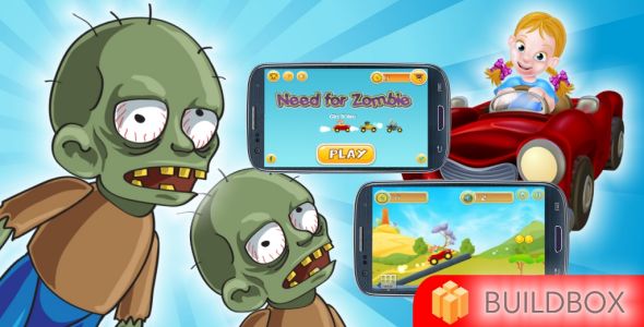 Need for Zombie - Buildbox 2 Template Game