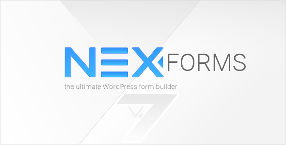 NEX-Forms v7.5 - The Ultimate WordPress Form Builder
