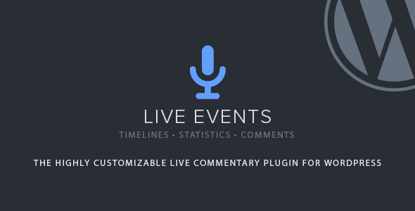 Live Events v1.31 - Premium WordPress Plugin