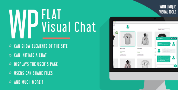 WP Flat Visual Chat v5.381