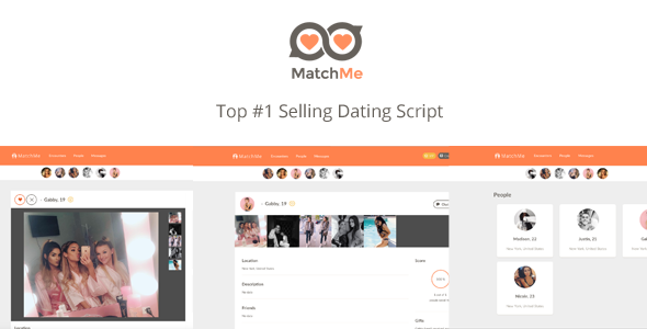 MatchMe v3.2 - Complete Dating Script