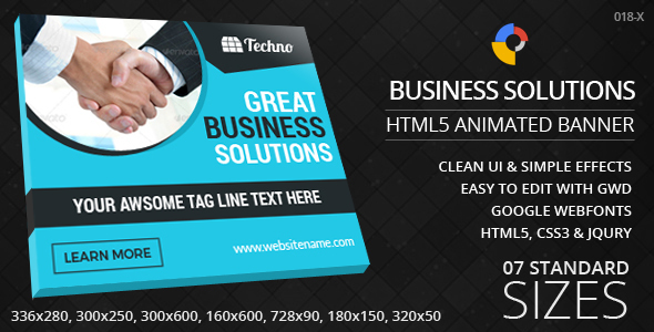 Business Solutions - HTML5 ad banners