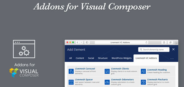 Livemesh - Addons for Visual Composer Pro v2.1.1