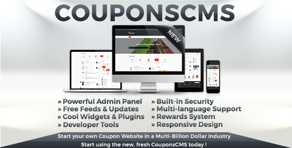Coupons CMS v7.10