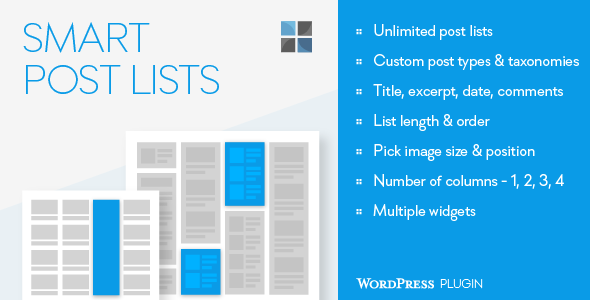 Smart Post Lists Widget for WordPress v2.12
