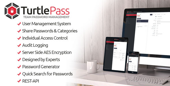 TurtlePass v1.1 - Team Password Manager