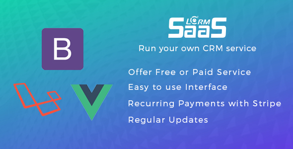 LCRM SAAS v1.0.5 - Run your own SAAS CRM