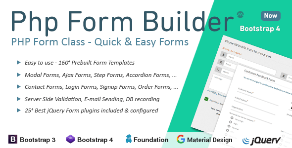 PHP Form Builder v3.5.1