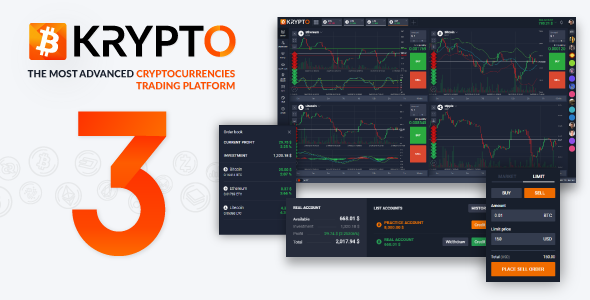 Krypto v3.0.0 - Live Trading, Advanced Data, Market Analysis, Watching List