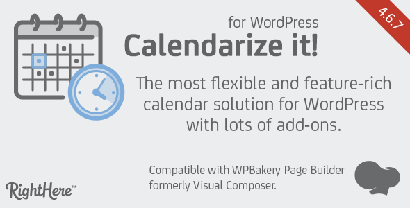 Calendarize it! for WordPress v4.6.7