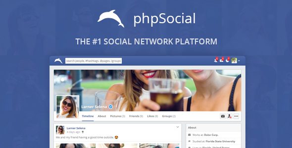 phpSocial v4.8.0 - Social Network Platform