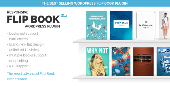 Responsive FlipBook WordPress Plugin v2.4