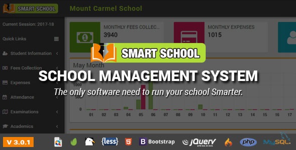 Smart School v3.0.1 - School Management System
