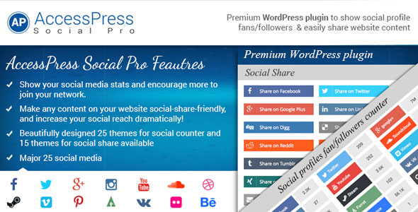 AccessPress Social Pro v1.3.7