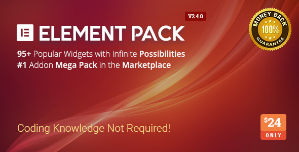 Element Pack v2.4.0 - Addon for Elementor Page Builder