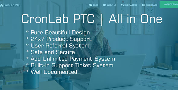 CronLab PTC v2.2 - All in One Script for PTC, HyIp, Crypto Trade & Money Investment