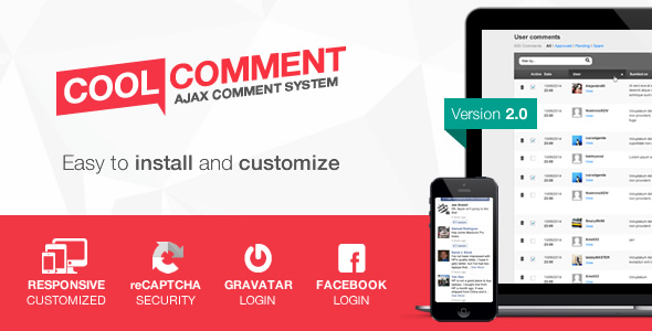 Cool comments ajax system v2.0