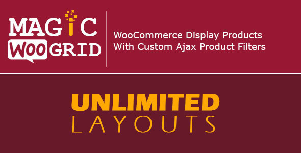 WooCommerce Magic Grid v4.5 - Display Product and AJAX Filter