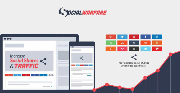 Social Warfare Pro v4.2.1 - Best Social Sharing for WordPress