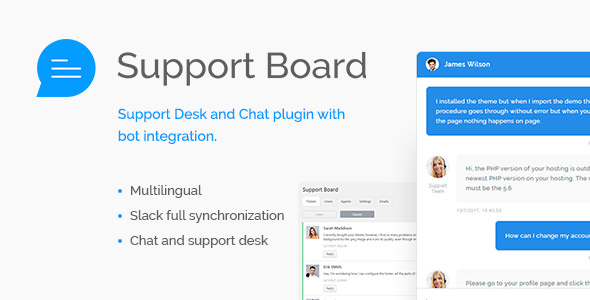 Support Board v1.2.6 - Chat And Help Desk