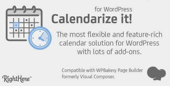 Calendarize it! for WordPress v4.9.3