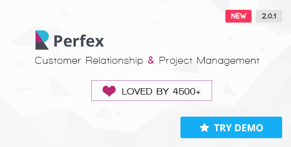 Perfex v2.0.1 - Powerful Open Source CRM