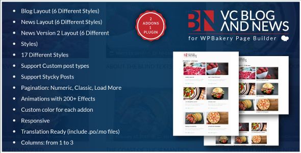 Blog and News Addons for WPBakery Page Builder
