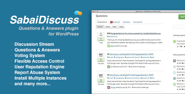 Sabai Discuss for WordPress v1.4.9