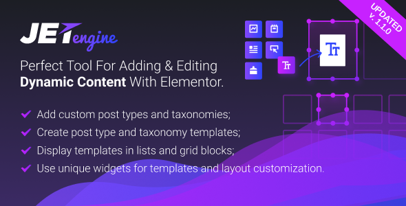 JetEngine v1.1.3 - Adding & Editing Dynamic Content