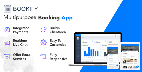 Bookify v1.2 - Multipurpose Booking App 
