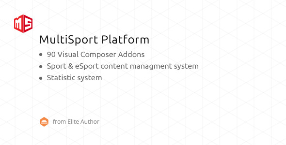 MSP v4.1.19 - MultiSport & eSport WordPress plugin with 90 Visual Composer addons