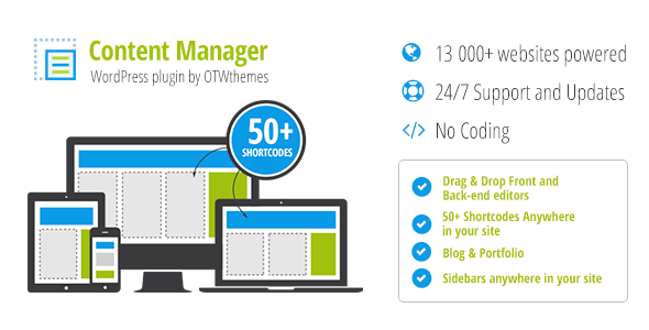 Content Manager for WordPress v2.17