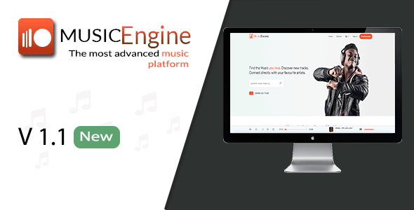 MusicEngine v1.1 - Social Music Sharing Platform - nulled