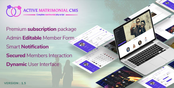 Active Matrimonial CMS v1.5 - nulled