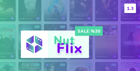 NutFlix v1.3 - Tv Series - Movies CMS - nulled