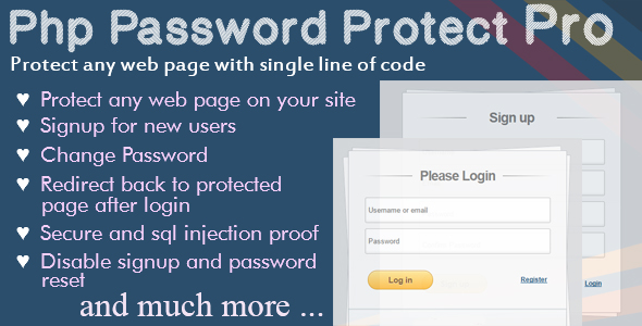 Php Password Protect Pro (Login System) 