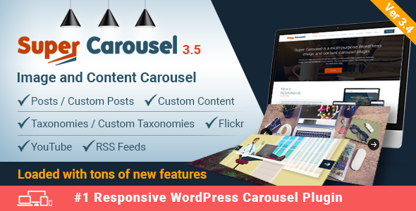 Super Carousel v3.5 - Responsive WordPress Plugin