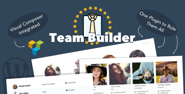 Team Builder v1.5.6 - Meet The Team WordPress Plugin