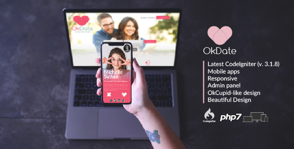 OkDate v3.2 - Dating Script and Apps 