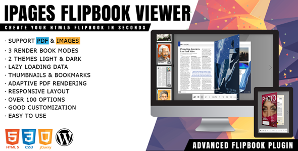 iPages Flipbook For WordPress v1.1.4
