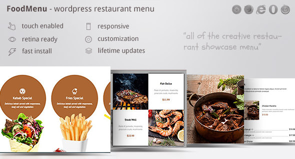 FoodMenu v1.16 - WP Creative Restaurant Menu