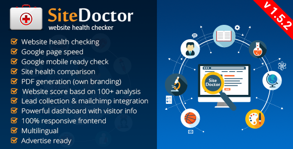 SiteDoctor v1.5.2 - Website Health Checker - nulled