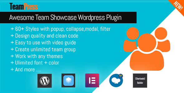 TeamPress v1.4.5 - Team Showcase plugin